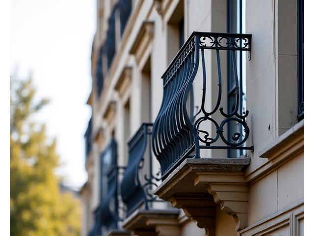 Garde-corps de balcon en métal